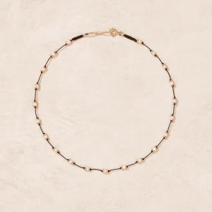 Best Collier Lotus marron Perles d'eau douce Femme Colliers