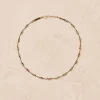 Best Collier Lotus marron zoïsite Femme Colliers
