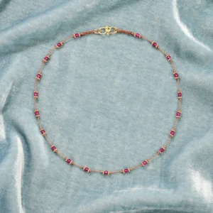 Discount Collier Lotus Or 18k Colliers