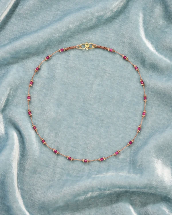 Discount Collier Lotus Or 18k Colliers