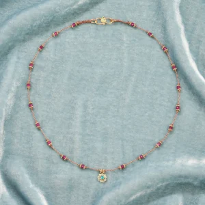 Clearance Collier Lotus Or 18k Femme Colliers | Colliers