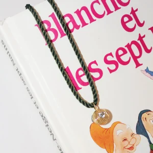 Outlet Collier Mini Prem Améthyste verte Enfant Collection Enfant