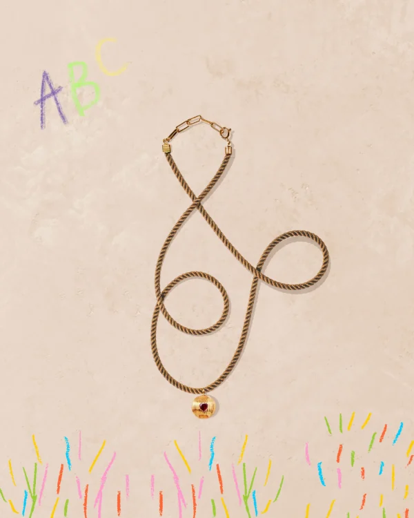 Outlet Collier Mini Prem Grenat Enfant Collection Enfant