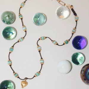 Outlet Collier MiniDil Amazonite Enfant Collection Enfant