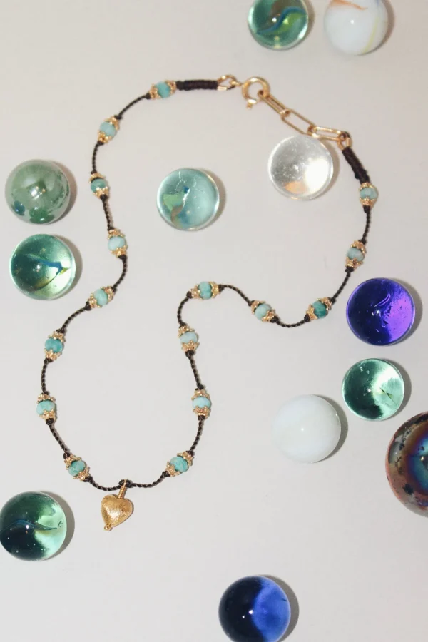 Outlet Collier MiniDil Amazonite Enfant Collection Enfant