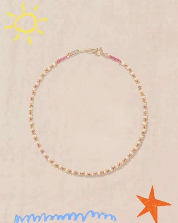 Clearance Collier MiniKam Rose Enfant Collection Enfant