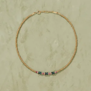 Hot Collier pépite Sriphala London Topaze Femme Colliers