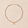 Sale Collier Prema K grenat Femme Colliers
