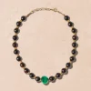 Outlet Collier Samhita Bois Femme Colliers
