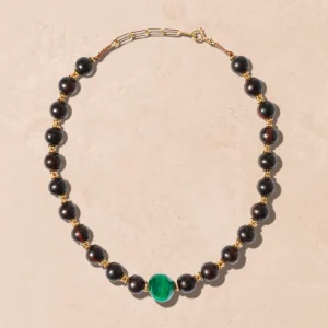 Outlet Collier Samhita Bois Femme Colliers