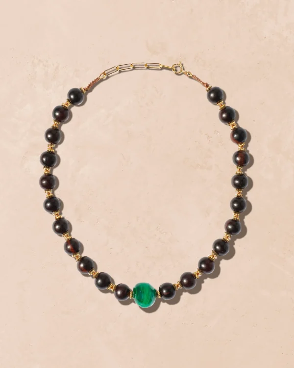 Outlet Collier Samhita Bois Femme Colliers