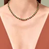Online Collier Seda Malachite Femme Colliers