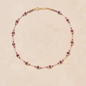 Discount Collier Sriphala Améthyste Femme Colliers
