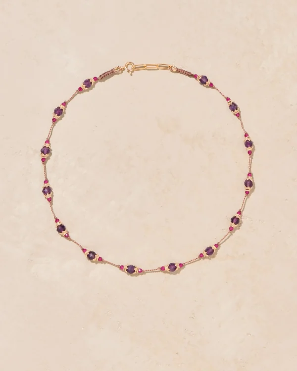 Discount Collier Sriphala Améthyste Femme Colliers