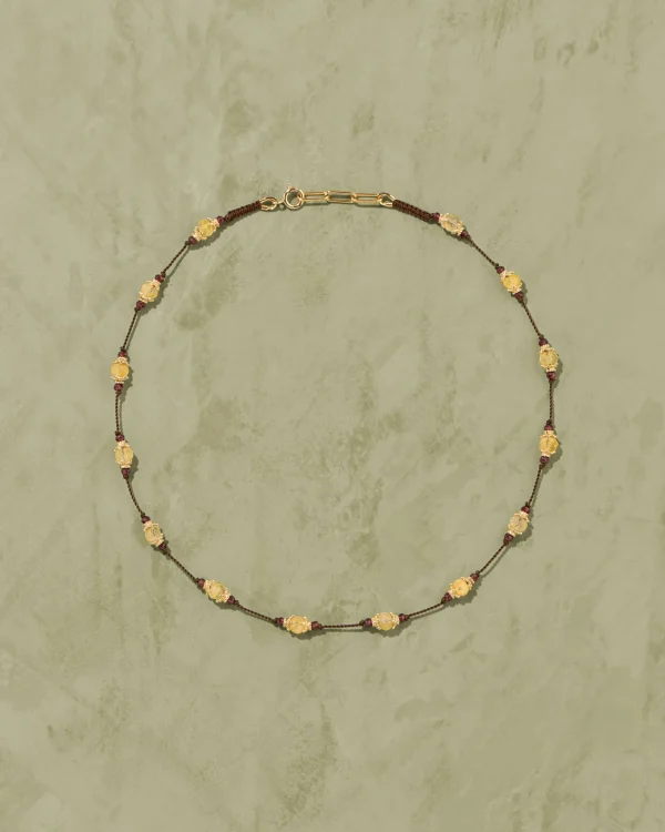 Best Collier Sriphala Citrine Femme Colliers
