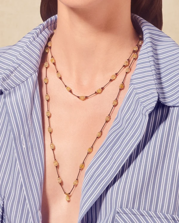 Best Collier Sriphala Citrine Femme Colliers