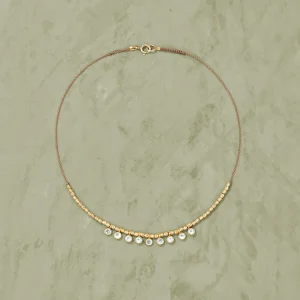 Outlet Collier Vamsa Topazes Bleues Femme Colliers