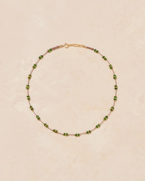 Clearance Collier Veha Diopside Femme Colliers