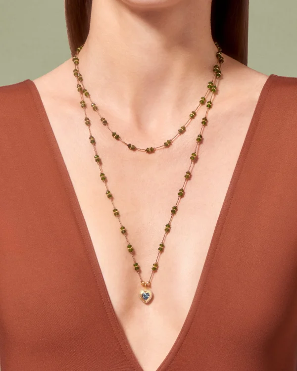 Clearance Collier Veha Diopside Femme Colliers