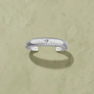 New Jonc Prema argent Femme Bracelets | Joncs