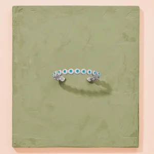 Best Jonc Saï Argent Turquoise Femme Joncs