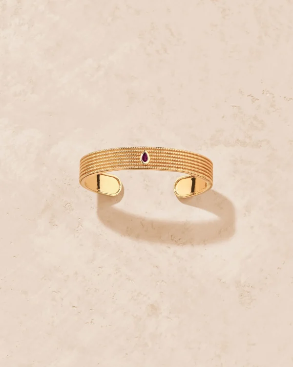 Sale Jonc Sriphala Grenat Femme Bracelets | Joncs