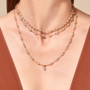 Clearance Talisman Peony aigue marine Femme Colliers