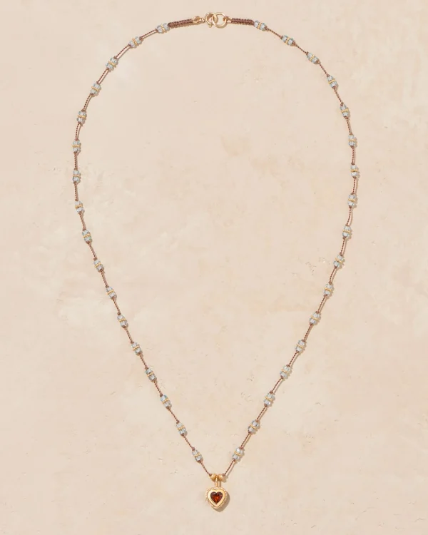 Fashion Talisman Veha Aigue Marine Femme Colliers